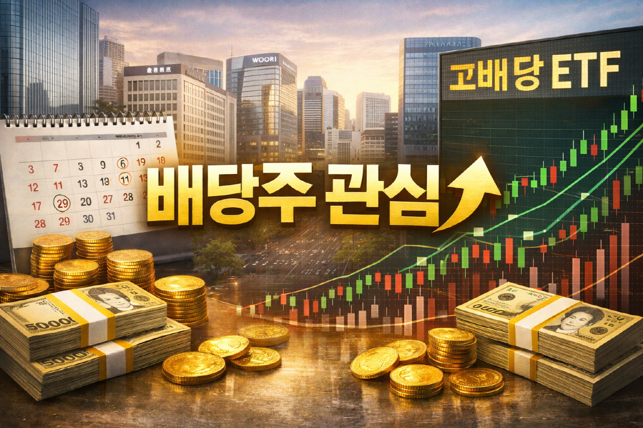 공포의 'V자' 장세, '고배당 ETF·은행주'로 몸피하는 안정형 투자자들↑