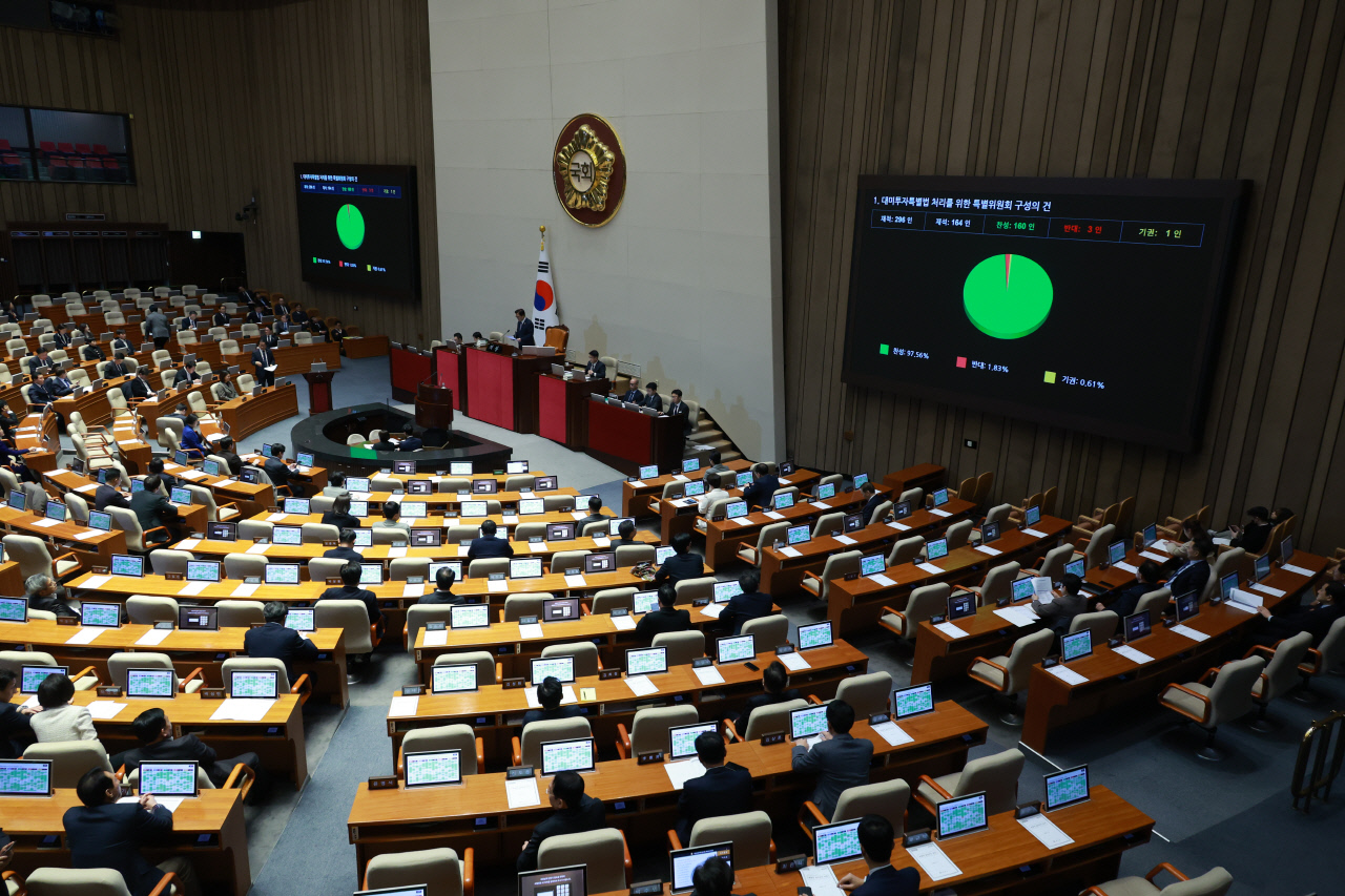 與野, 대미투자특별법 심사 특위 구성… 한달 내 여야 합의 처리