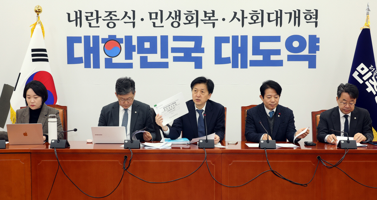 3차 상법 개정안 '경영권 방어 공백' 우려에, 與 특위 "코스피 2500으로 가자는 건가"