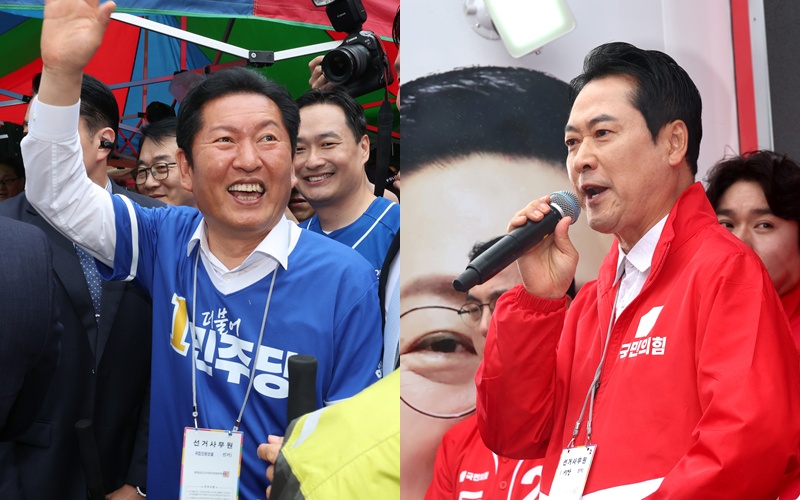 여야, 13일 간 6·3 지선 선거운동 돌입… 당 지도부도 현장 누벼