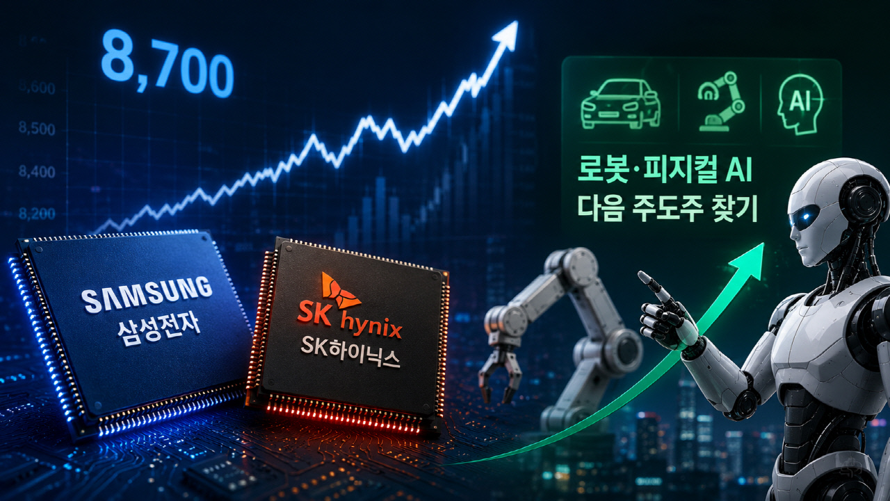 증권가는 '400만닉스' 외치는데…삼전·닉스 팔고 로봇 담는 외국인
