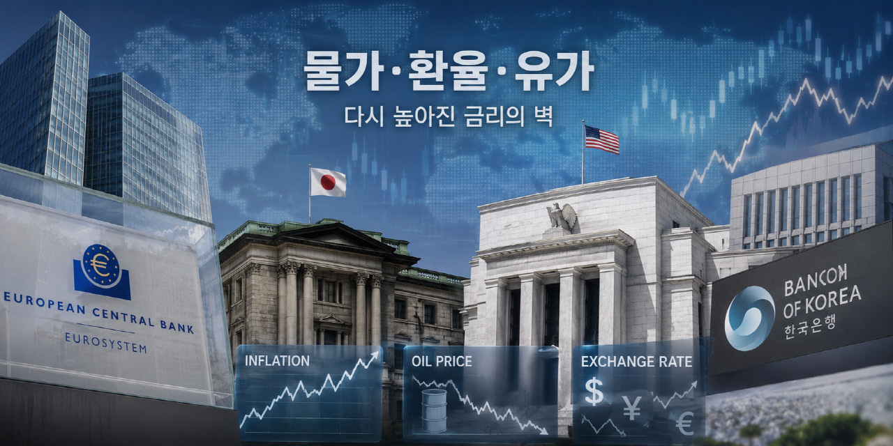 유가 내려도 금리 못내린다…세계 중앙은행, 다시 물가 경계