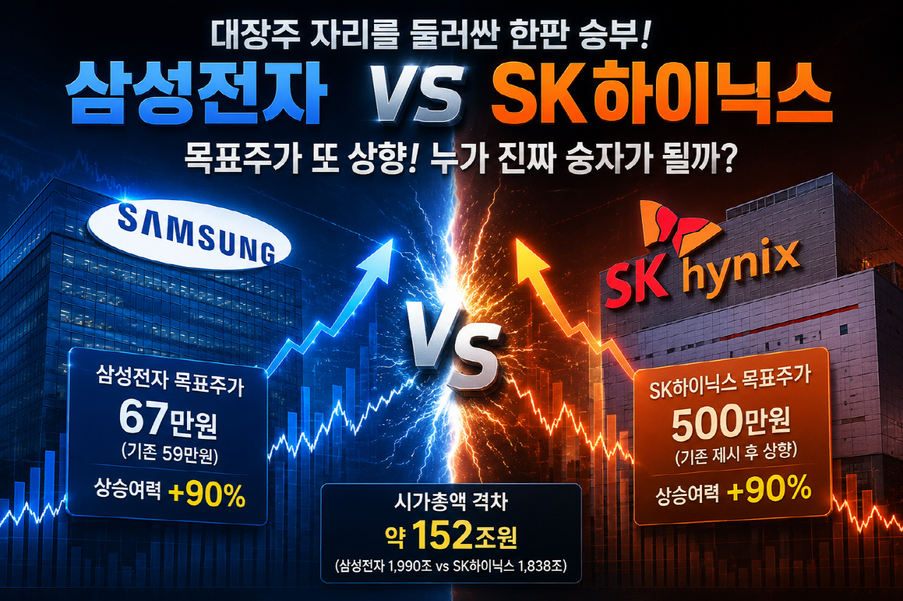 삼성 67만원·하이닉스 500만원…증권가 승자는? [영상PICK]