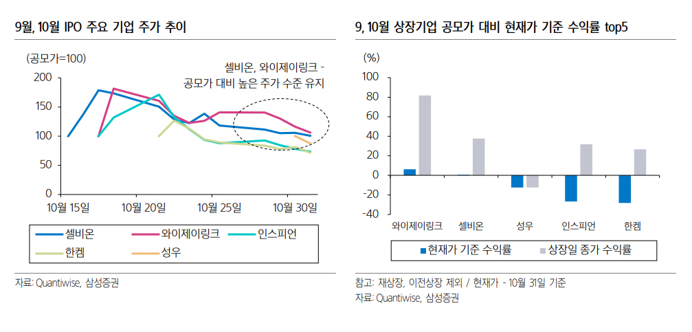 새내기株 한파 끝날까...급락 속 따블 등장, 불투명한 IPO 시장