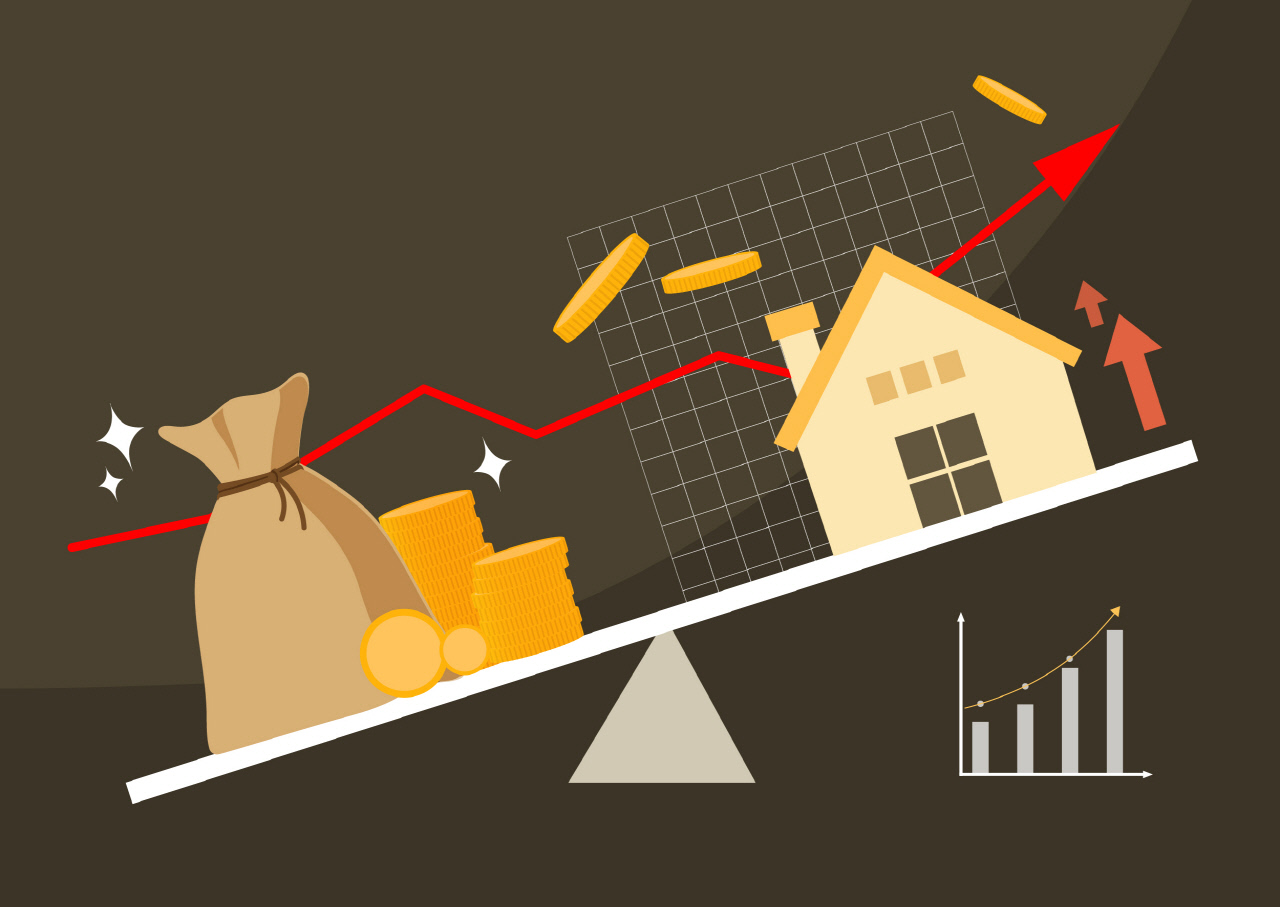 대출금리 3.2% 이하로 떨어지면 "집값 2배 증가"
