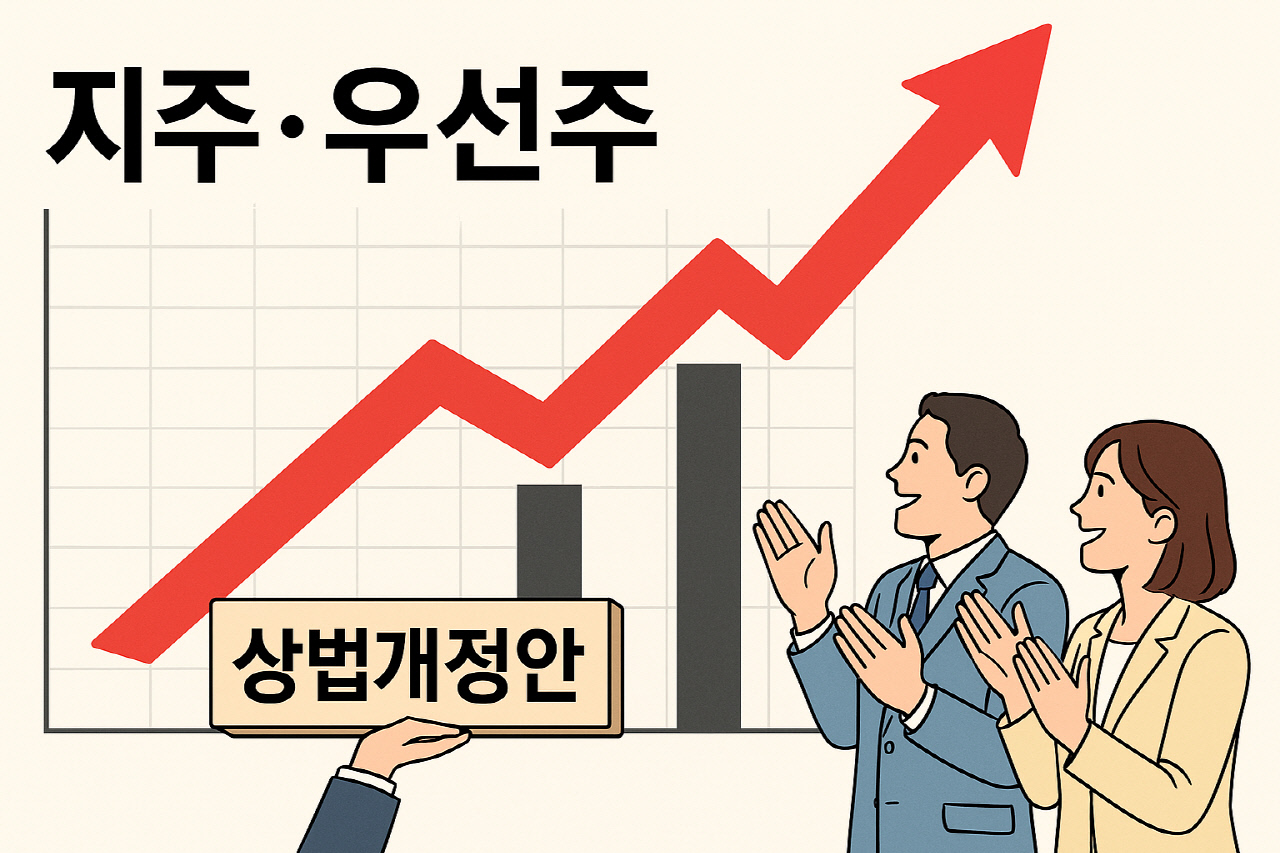 "상법 개정 기대감에 오르는 수혜주는?"…지주·우선주가 뜬다
