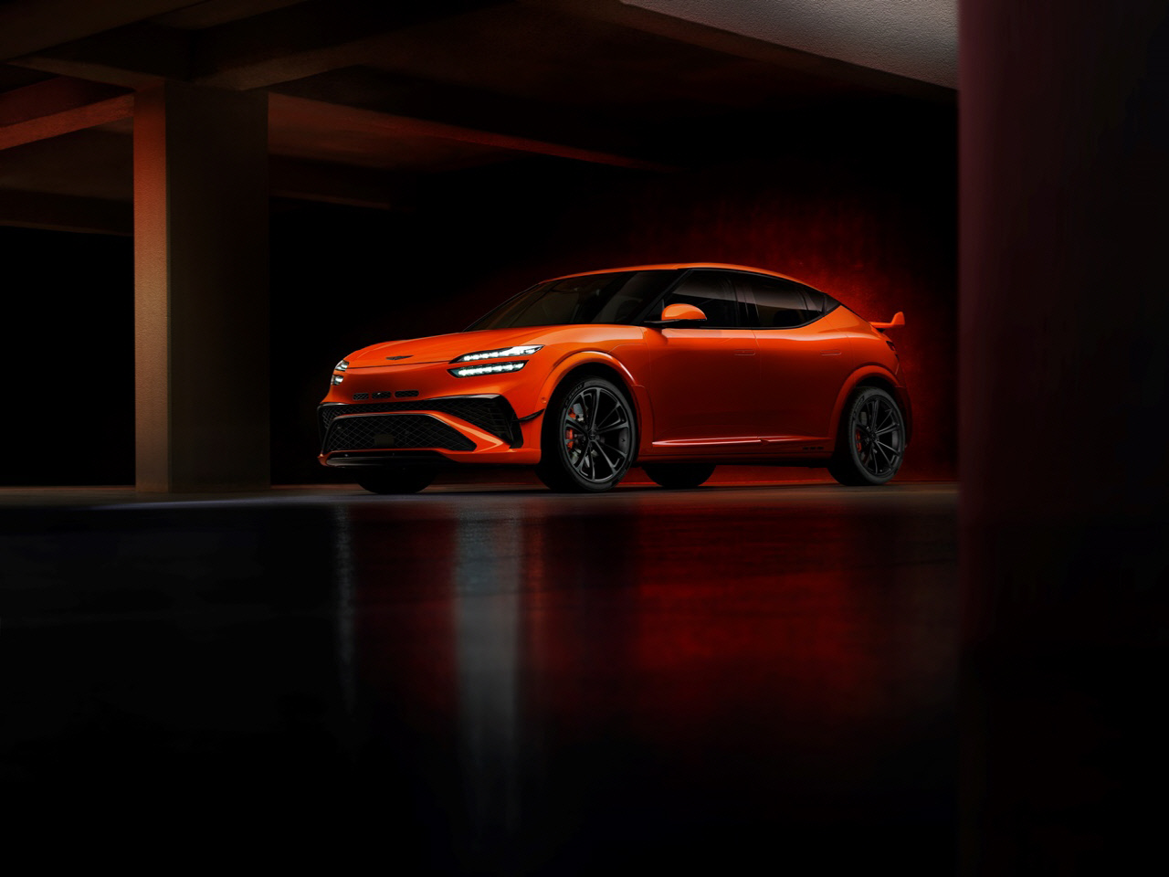 제네시스, 첫 고성능 전기차 'GV60' 마그마 공개