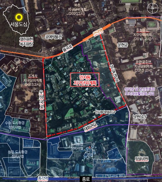 서울시, 인사동 '한옥 특례' 확대…건축면적 70%→50% 완화