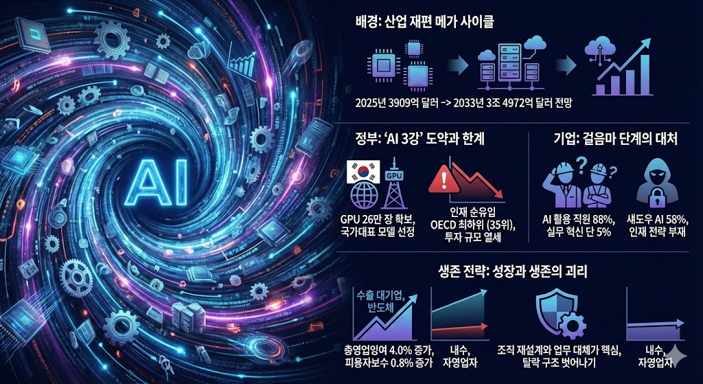 AI 슈퍼사이클 이후, 누가 살아남는가…성장 이슈 아닌 생존 이슈