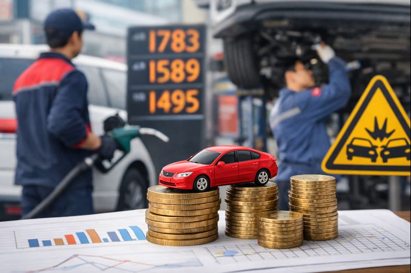 5년 만의 車보험료 인상…이달 1.3% 오른다