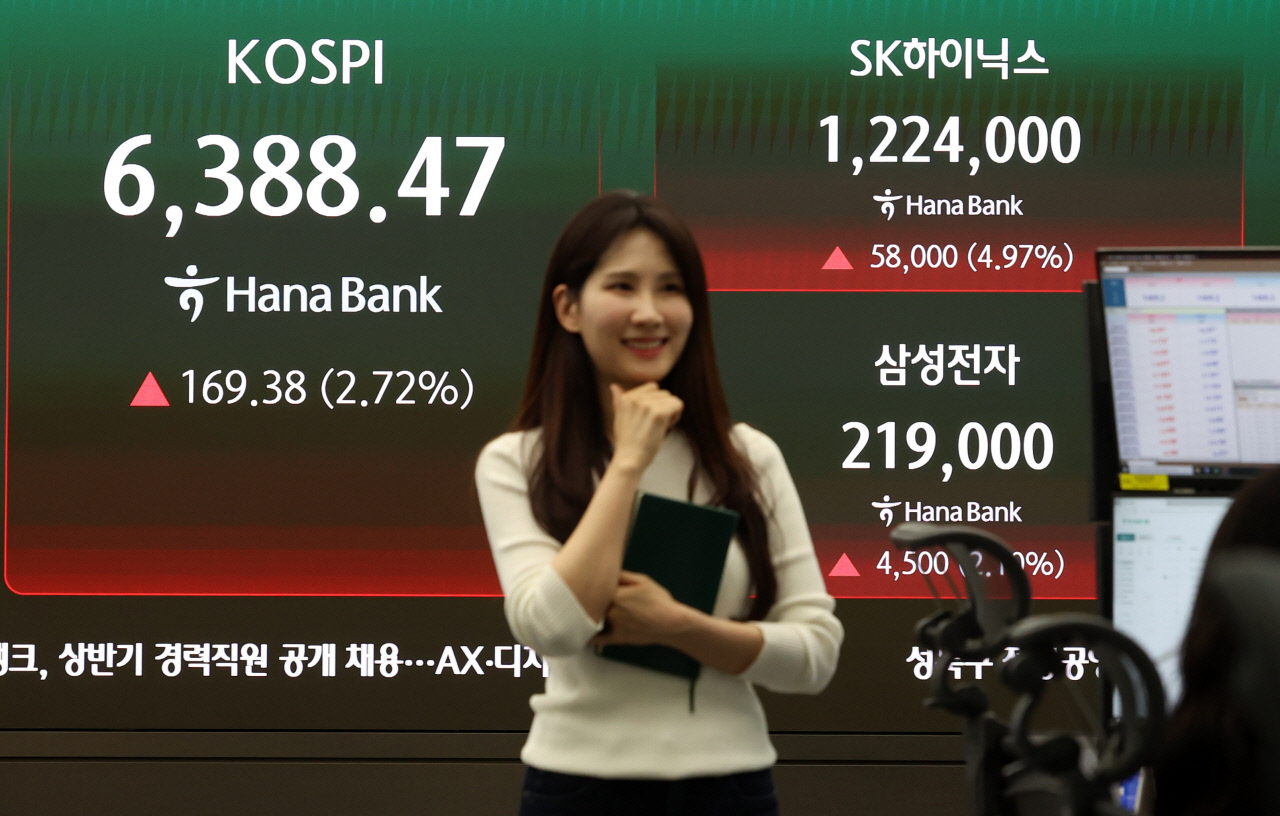 중동불안 뚫고 코스피 사상 최고치 돌파