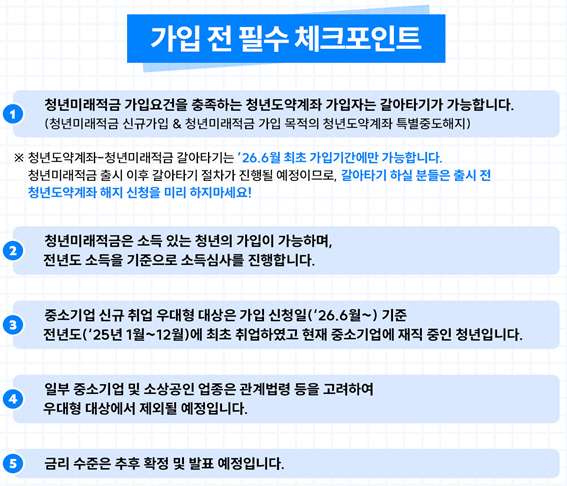 실질금리 17% '청년미래적금'…가입 시 유의사항은?