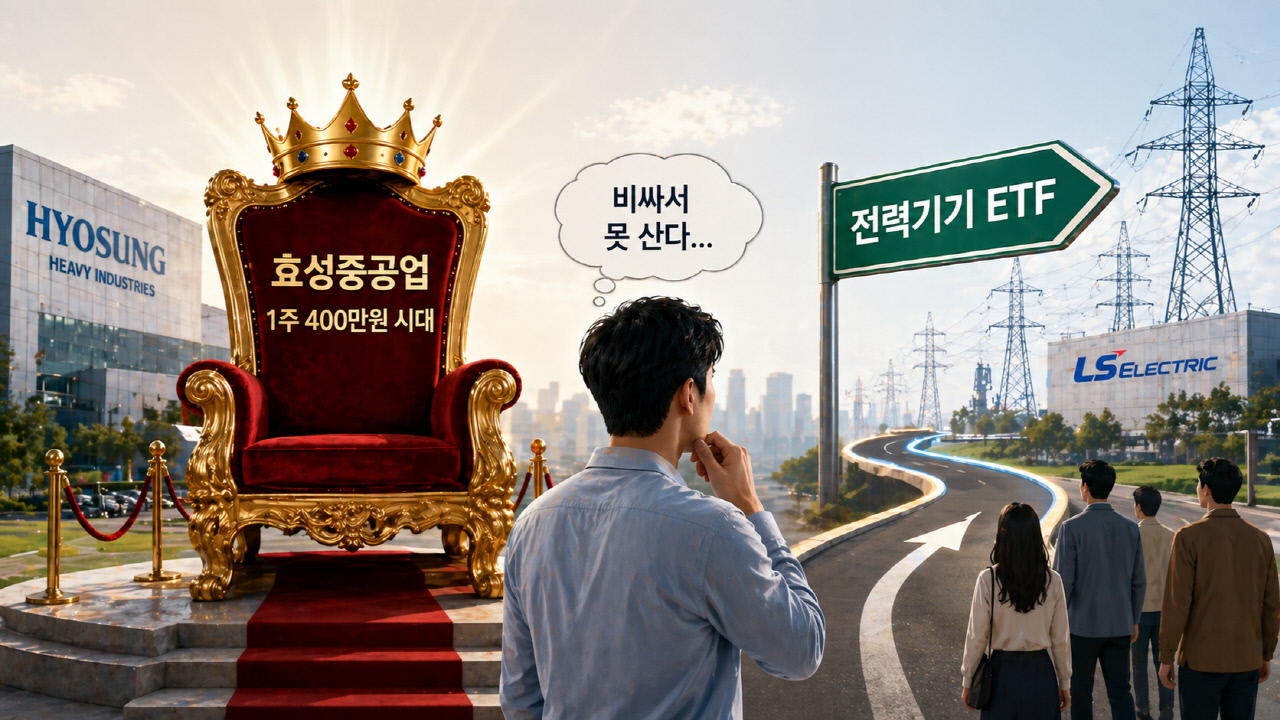 "비싸서 못 산다"→"쪼개서 산다"…전력ETF, 황제주 대체재로 부상
