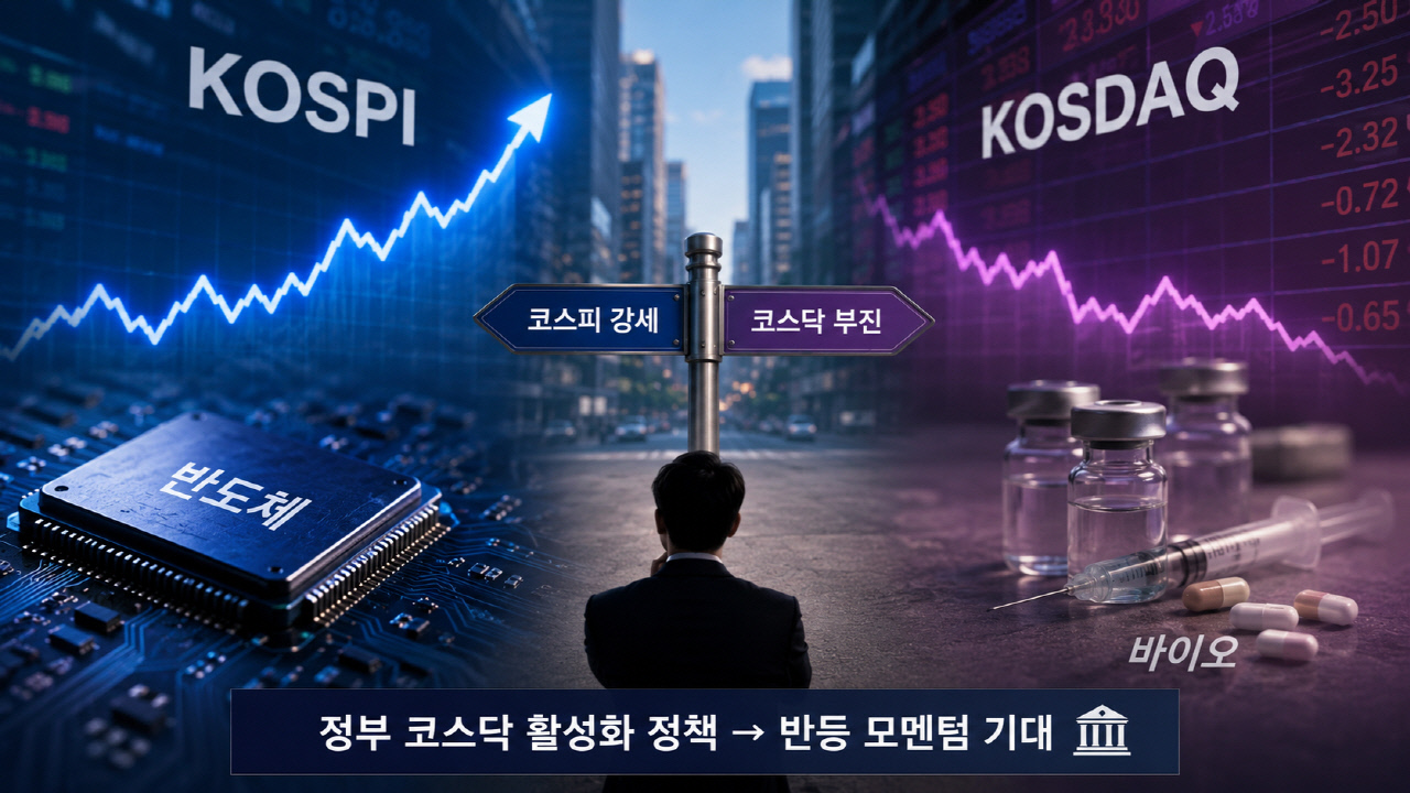 '7000피'는 넘어섰는데...'반도체 형님' 없는 코스닥