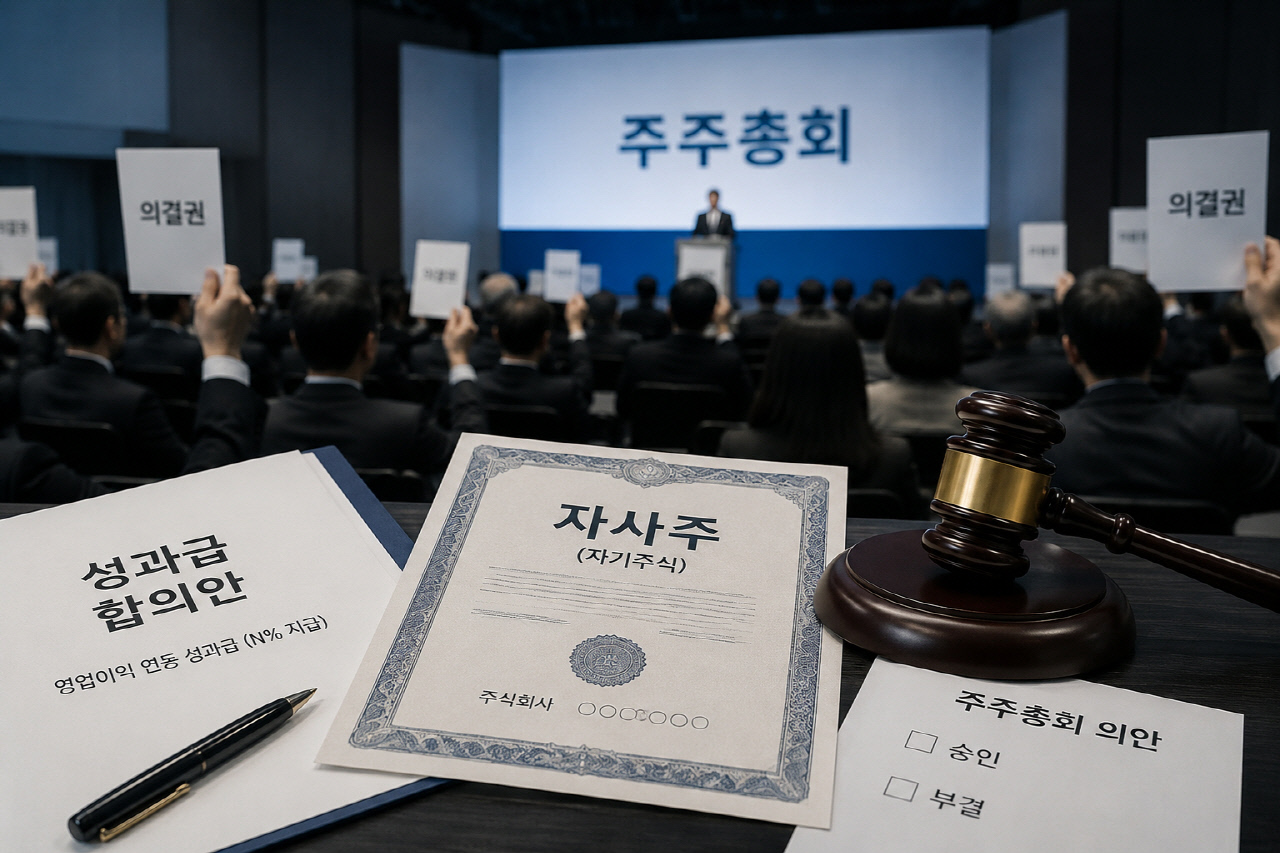 삼성전자 'N% 성과급', 내년 주총서 운명 갈린다…부결 땐 직원 빈손될 수도
